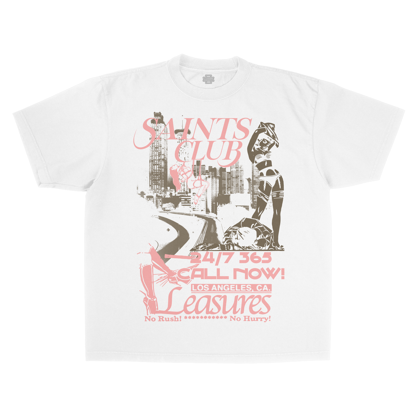 SS Saints Club - White T-Shirt